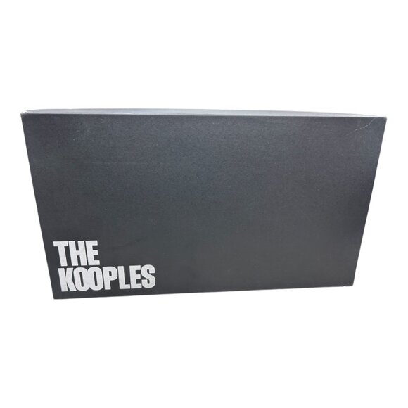 The Kooples Blue Leopard-Print Leather Sandals- EU 40 (US 7 Men / 9-10 Women) main image 5